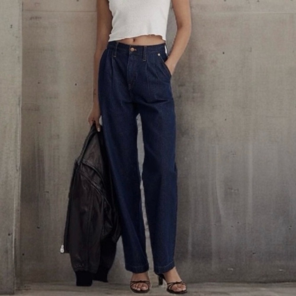LAST CHANCE - Madewell Baggy Straight Jeans, 27